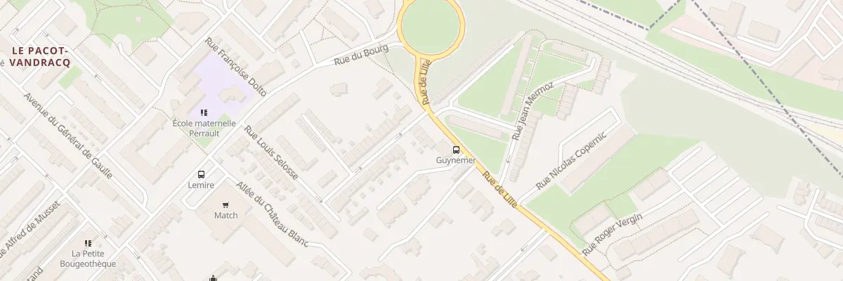 Plan du 34 Rue de Lille à Lambersart