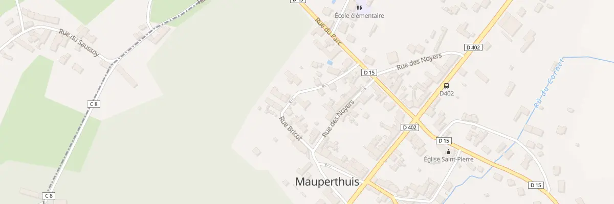 Plan du 12 Rue Bricot à Mauperthuis