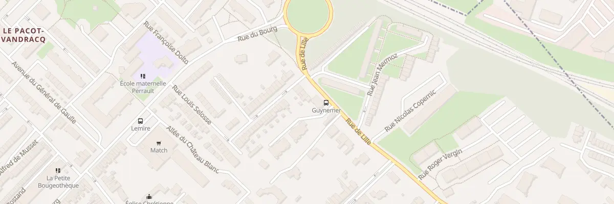 Plan du 38 Rue de Lille à Lambersart