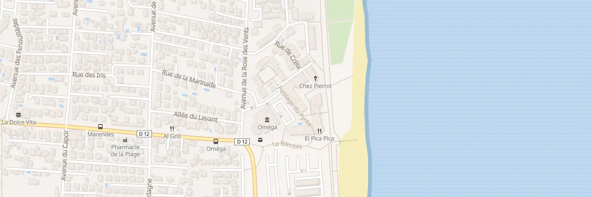 Plan du 9100 Res Les Marinoises sur Mer à Sainte-Marie-la-Mer