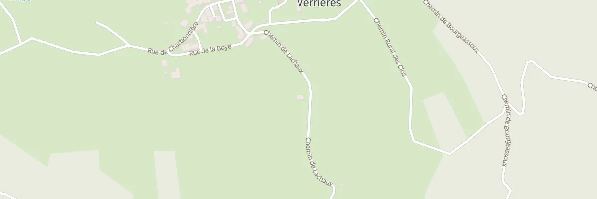 Plan du 8 Che de Lachaux à Verrières