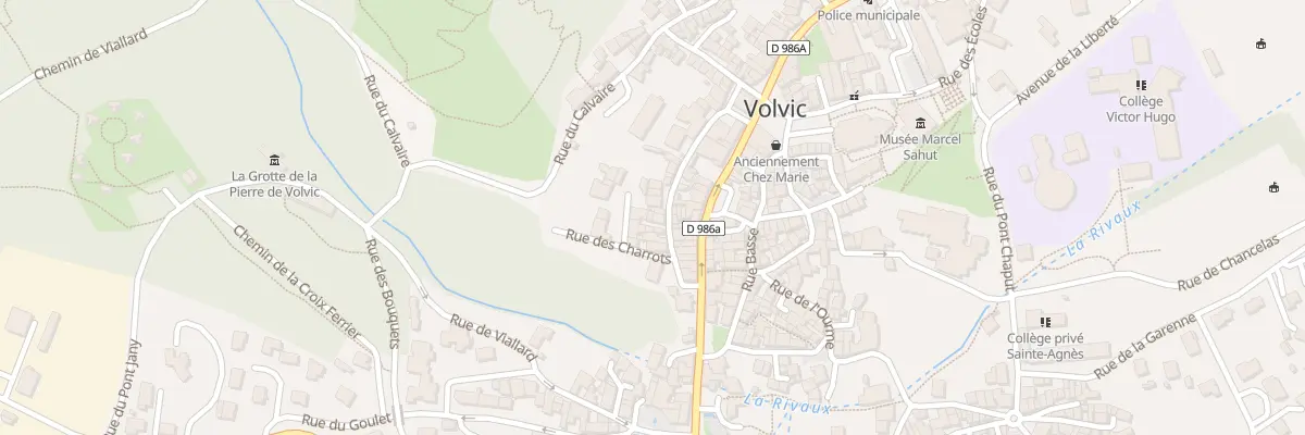 Plan du 24 Rue de Derrière le Four à Volvic