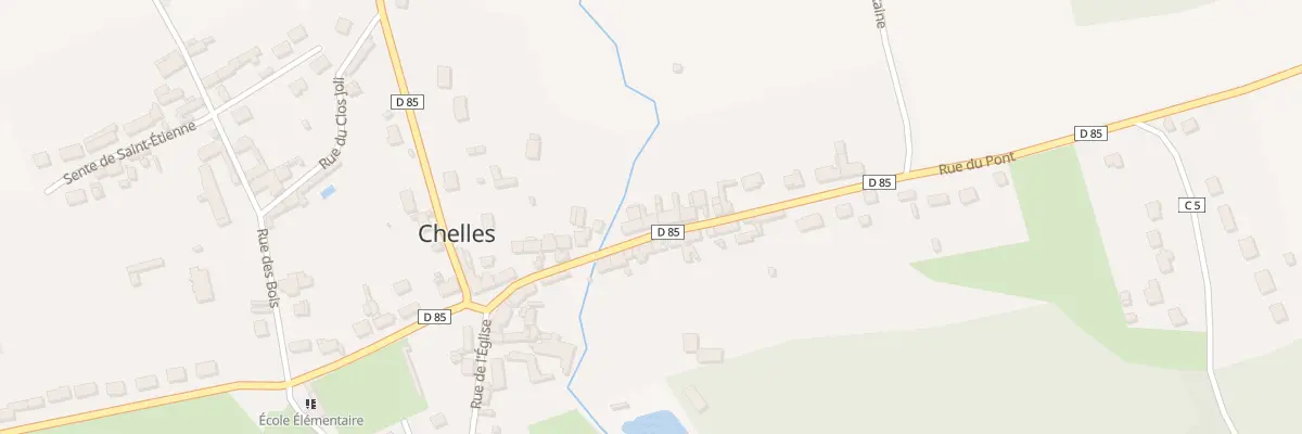 Plan du 57 Le Village à Chelles