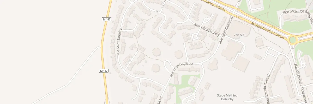Plan du 25 Rue Gagarine à Wattignies
