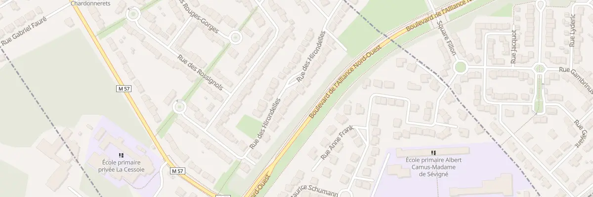 Plan du 20 Rue des Hirondelles à Saint-André-lez-Lille