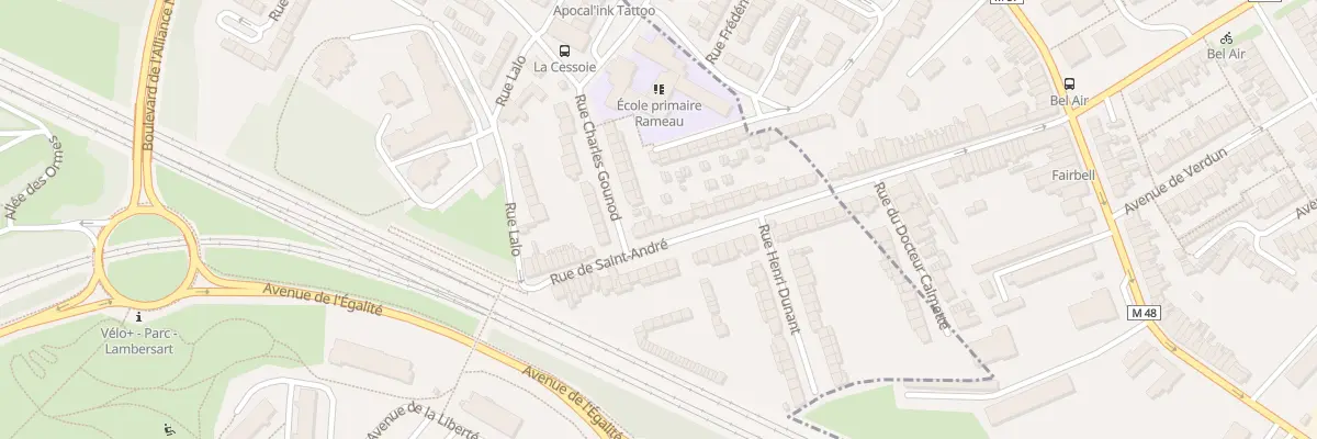 Plan du 21 Rue de Saint-André à Lambersart