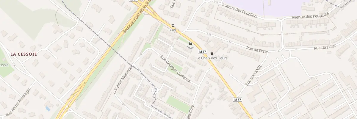 Plan du 10 Rue Georges Gadenne à Saint-André-lez-Lille