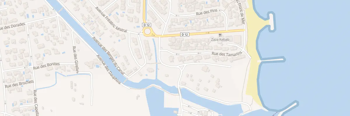 Plan du 2B Rue des Tamarins à Sainte-Marie-la-Mer