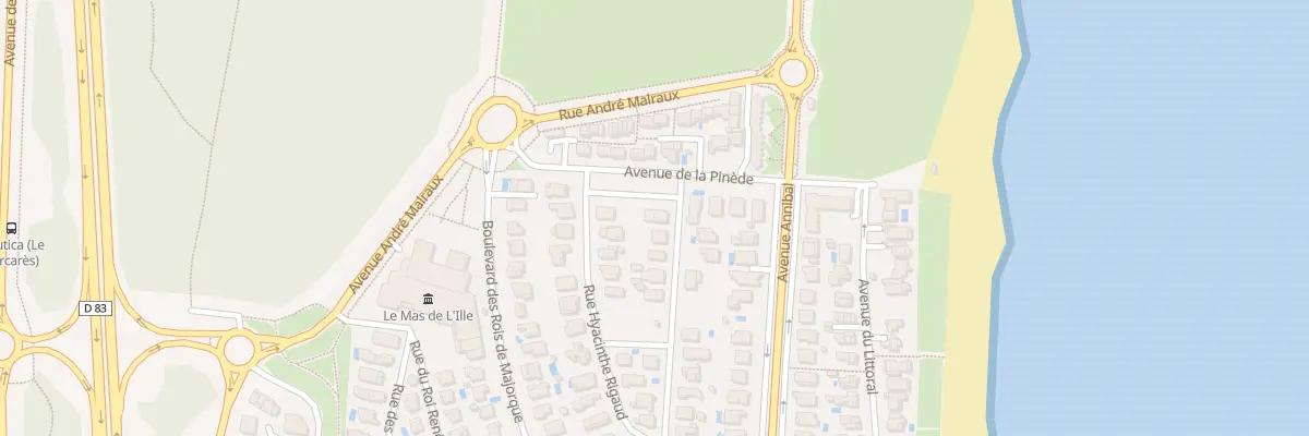 Plan du 19 Rue Albert Bausil au Barcarès