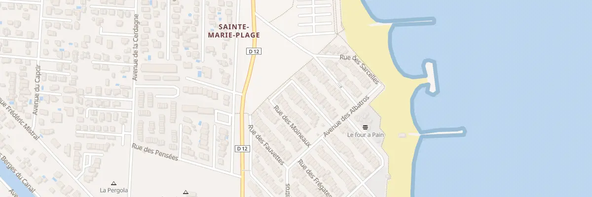 Plan du 19 Rue des Flamants Roses à Sainte-Marie-la-Mer