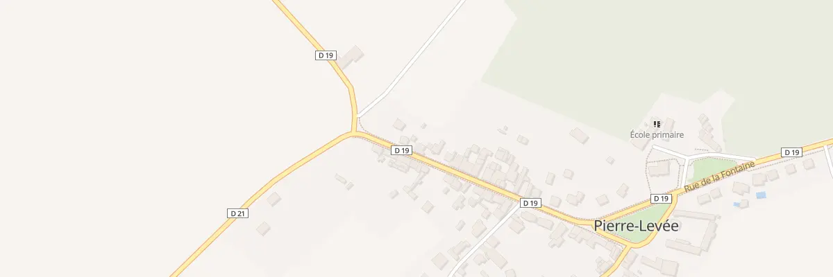 Plan du 42 Gr Grande Rue à Pierre-Levée