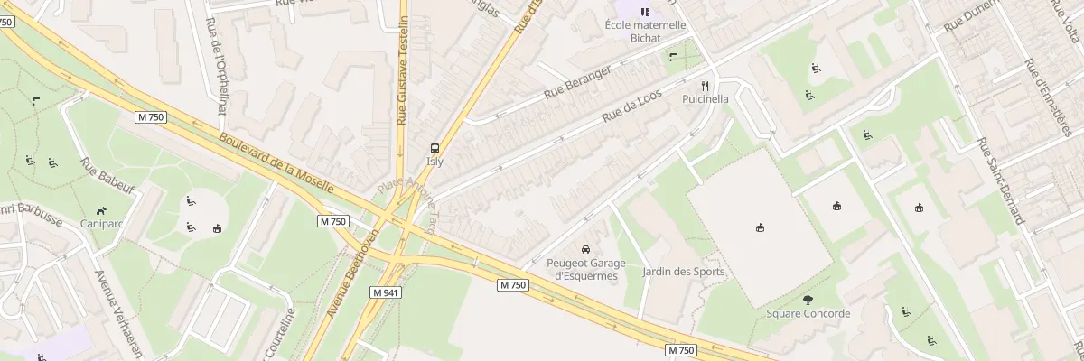 Plan du 47 Rue de Loos à Lille