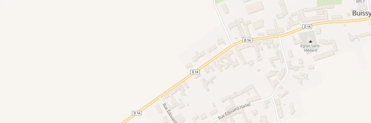 Plan du 63 Rue de Quéant à Buissy
