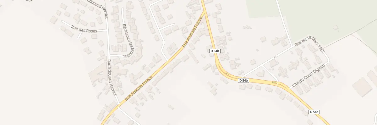 Plan du 101 Rue Anatole France à Ostricourt