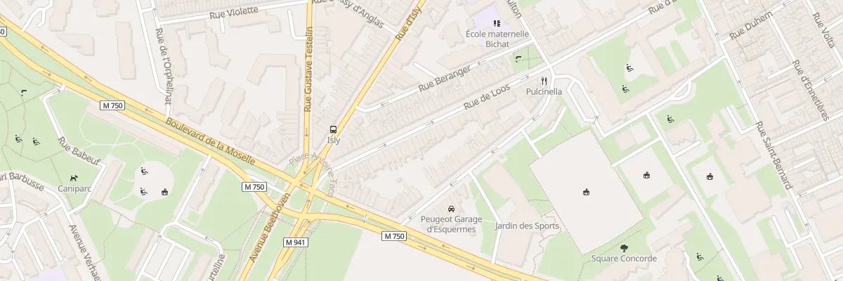 Plan du 43 Rue de Loos à Lille