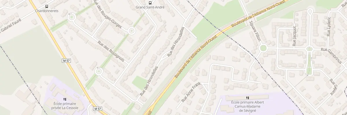 Plan du 24 Rue des Hirondelles à Saint-André-lez-Lille