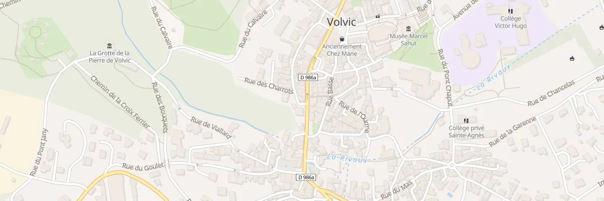 Plan du 19 Rue de Derrière le Four à Volvic
