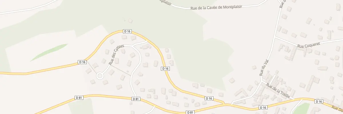 Plan du 12 Rue de Tracy à Attichy