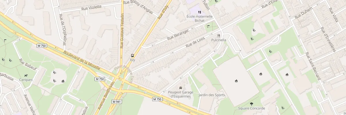 Plan du 37 Rue de Loos à Lille