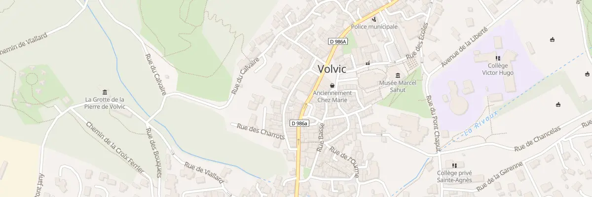 Plan du 3B Rue de Derrière le Four à Volvic