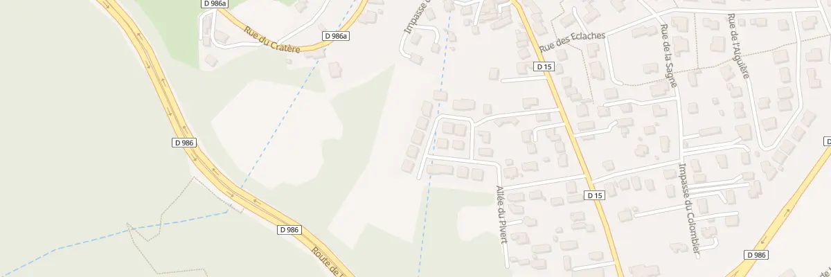 Plan du 20 Rue des Bouvreuils à Volvic