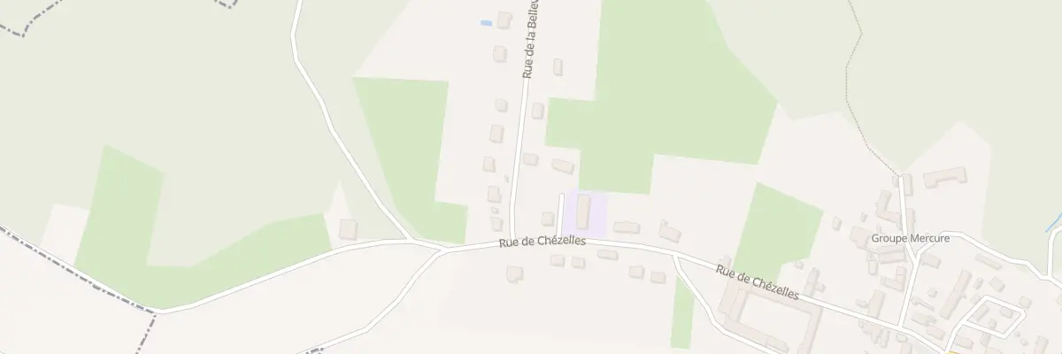 Plan du 2 Rue de la Bellevue à Croutoy