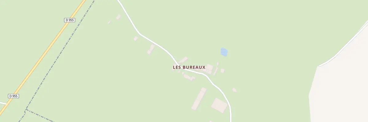 Plan du 738 Les Bureaux à Courcelles