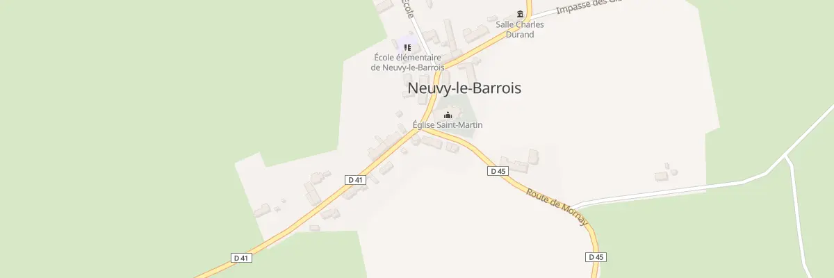 Plan du 19 Le Bourg à Neuvy-le-Barrois