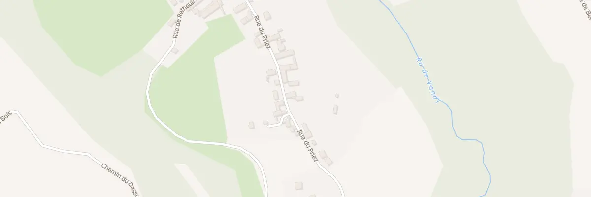 Plan du 17 Rue du Priez à Chelles