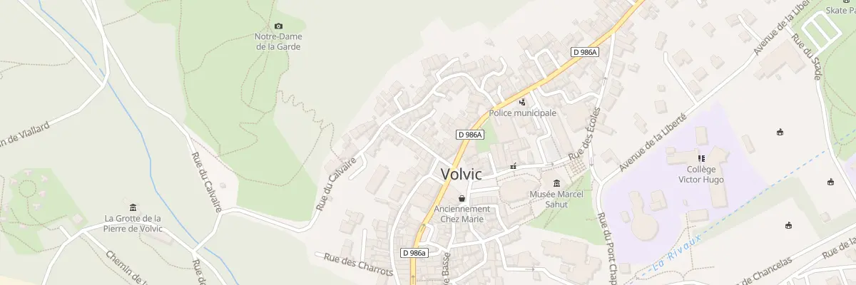 Plan du 10 Rue de la Bannière à Volvic
