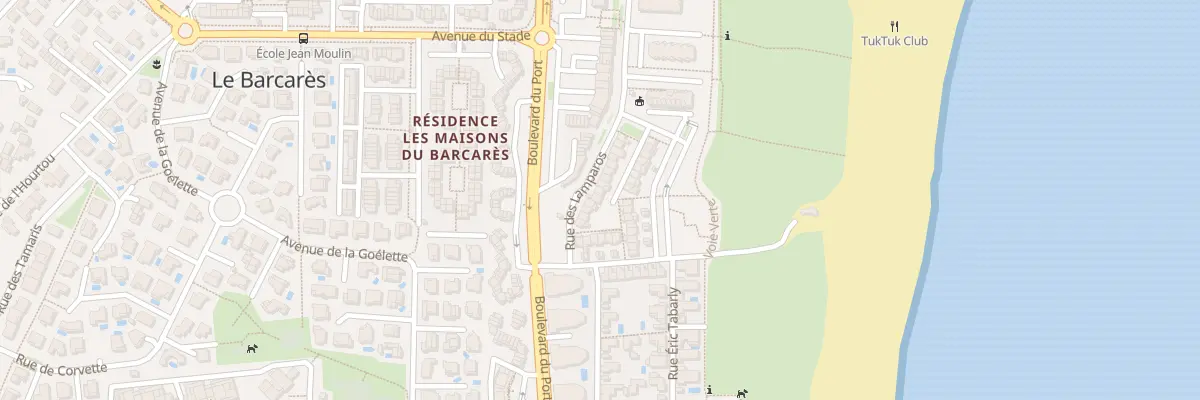Plan du 10 Rue des Lamparos au Barcarès
