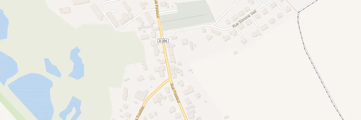 Plan du 387 Rue Pasteur à Wahagnies