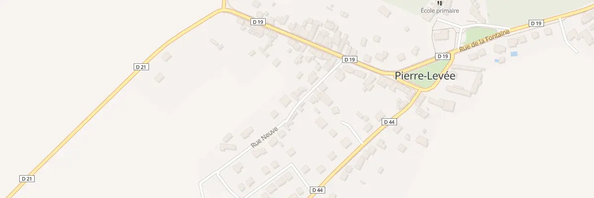 Plan du 12 Rue Neuve à Pierre-Levée