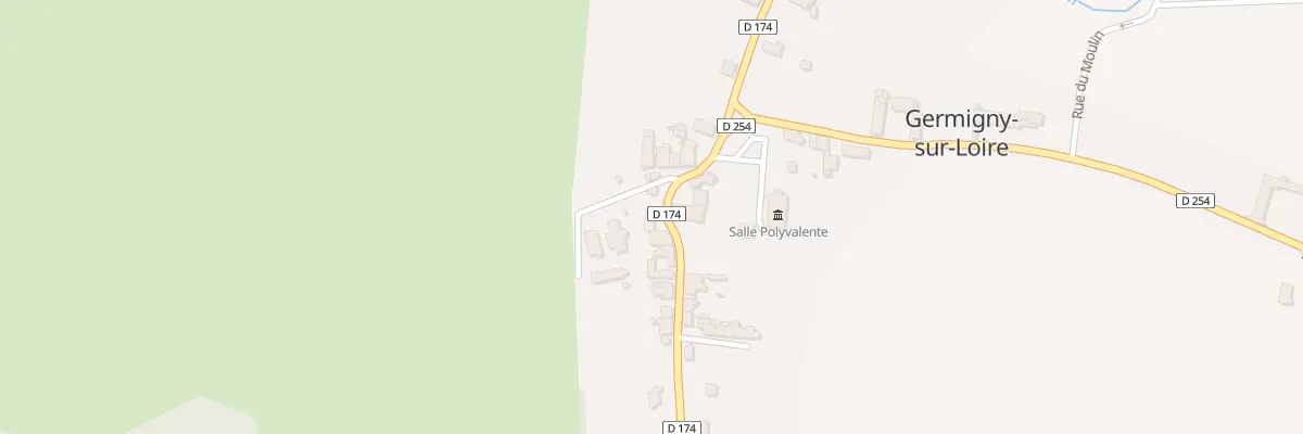 Plan du 8 Pl de l’Eglise à Germigny-sur-Loire