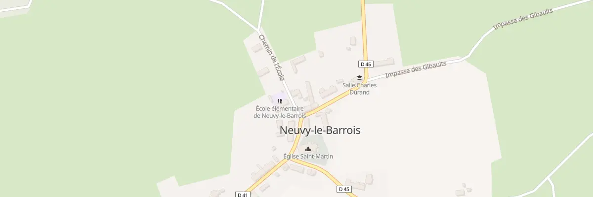 Plan du 7 Le Bourg à Neuvy-le-Barrois