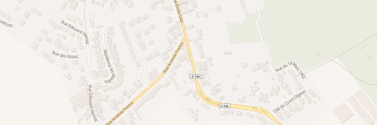 Plan du 198 Rue Emile Zola à Ostricourt