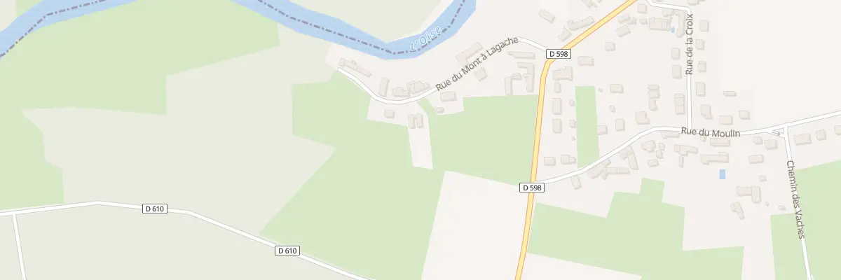 Plan du 191 Rue du Mont A Lagache à Pontoise-lès-Noyon