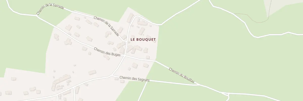 Plan du 5515 Le Bouquet à Loubeyrat