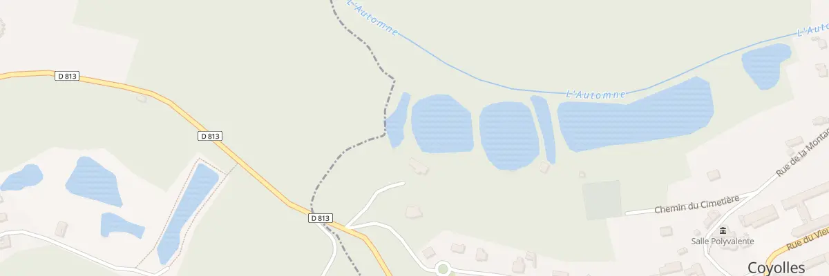 Plan du 1 Rte de Vauciennes à Coyolles