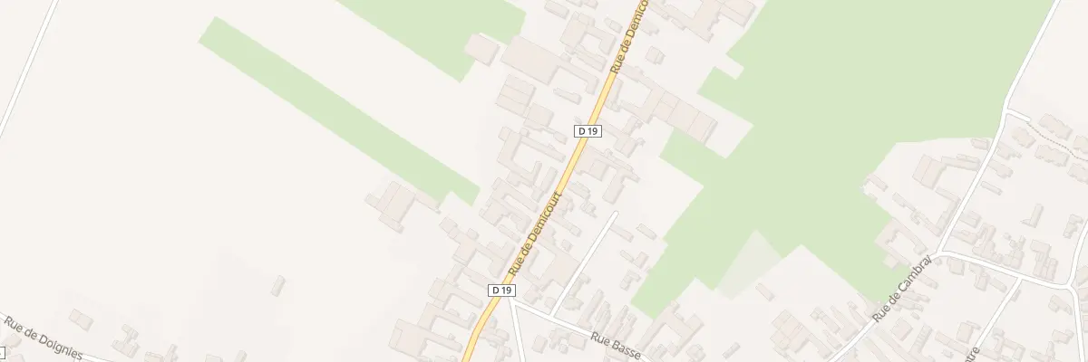 Plan du 11B Rue de Démicourt à Hermies