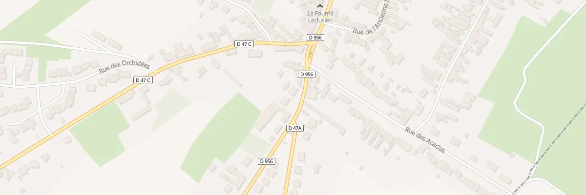 Plan du 6T Rue du Calvaire à Lécluse