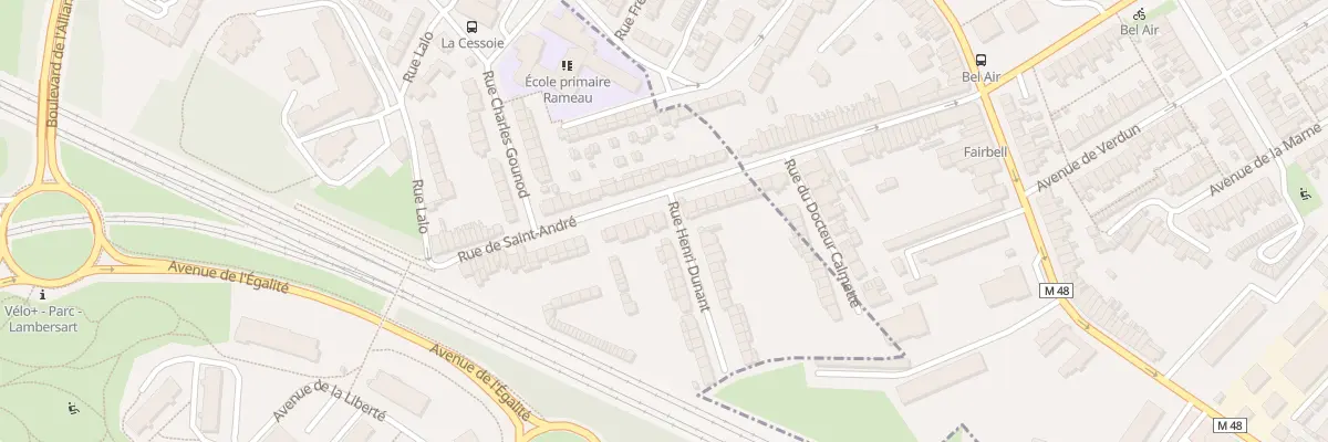 Plan du 46 Rue de Saint-André à Lambersart