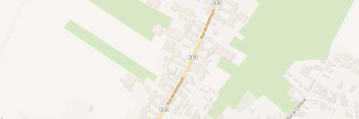 Plan du 15 Rue de Démicourt à Hermies