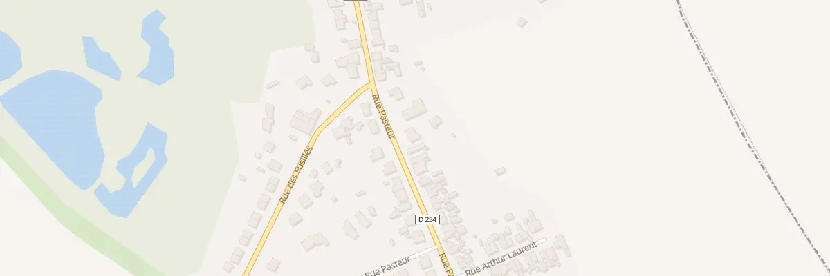 Plan du 501 Rue Pasteur à Wahagnies