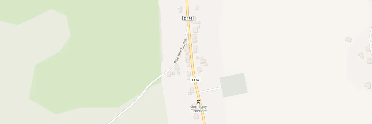 Plan du 14 Che de la Saulaie et des Avots à Germigny-sur-Loire