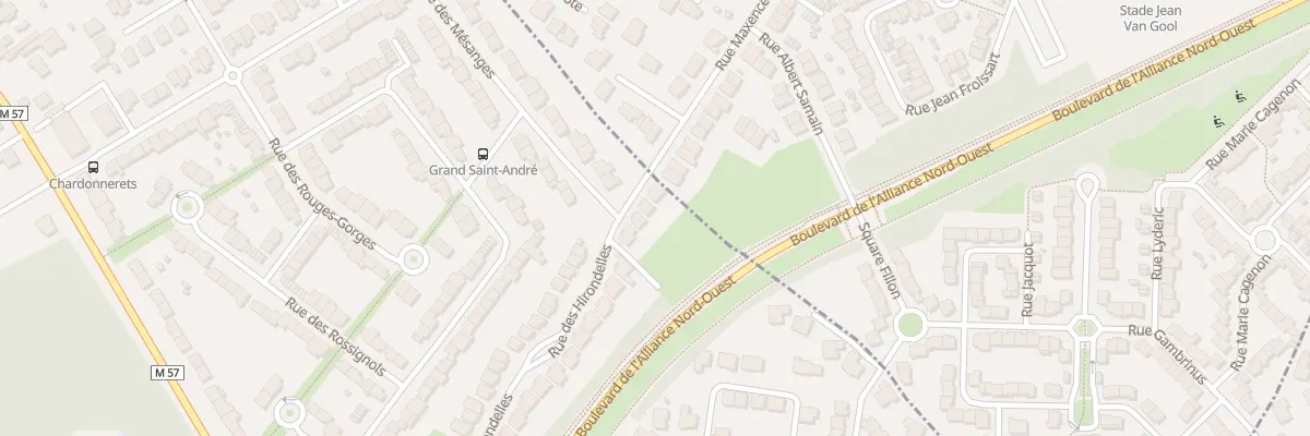 Plan du 40 Rue des Hirondelles à Saint-André-lez-Lille