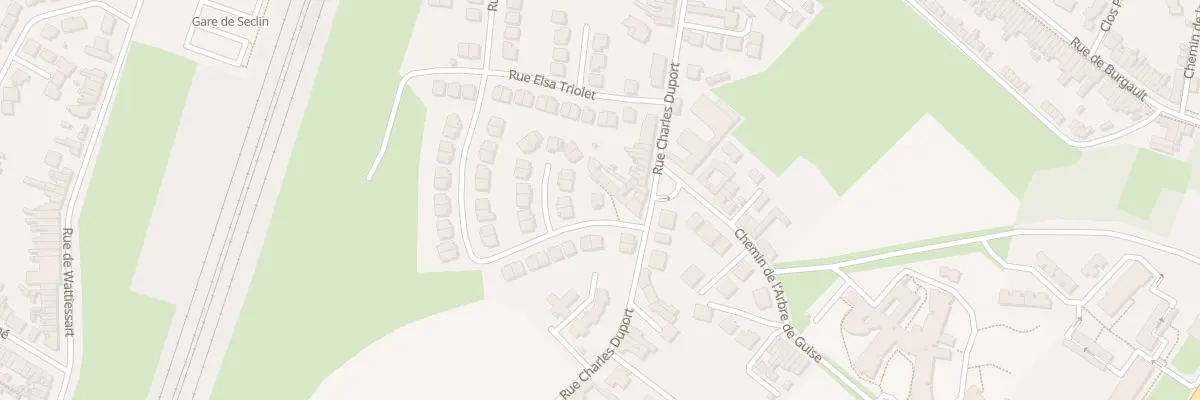 Plan du 2 Rue Marguerite Yourcenar à Seclin