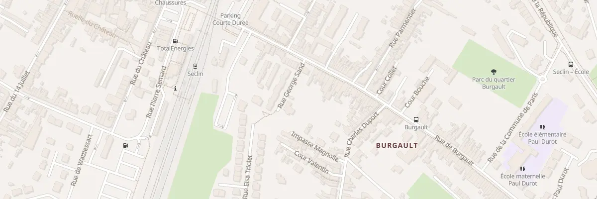 Plan du 32 Rue de Burgault à Seclin