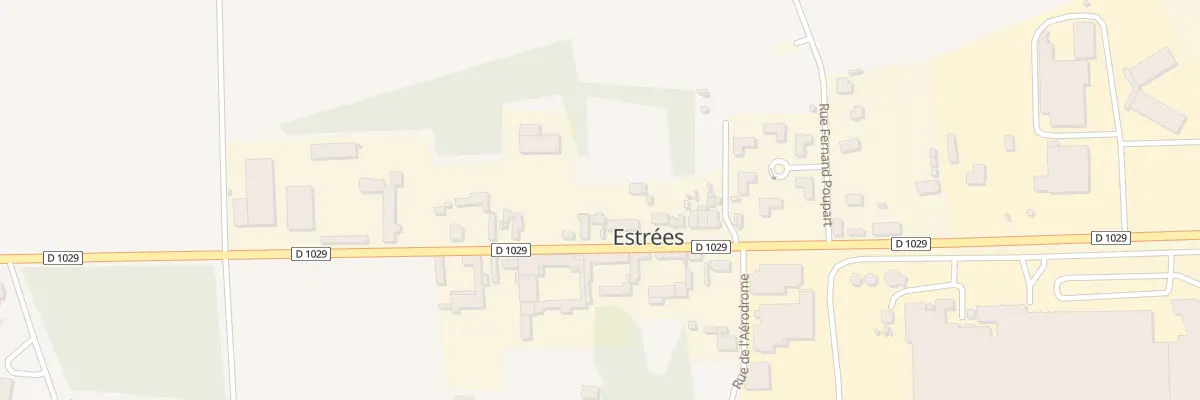 Plan du 11 Vc Brunehaut à Estrées-Mons