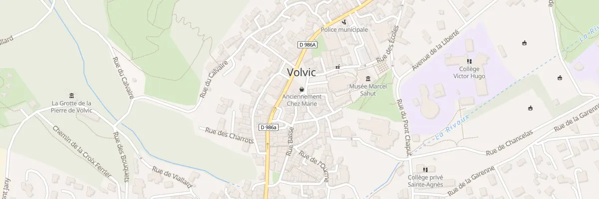 Plan du 1T Rue Basse à Volvic
